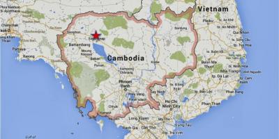 Ho Chi Minh City haritası Kamboçya biçmek 
